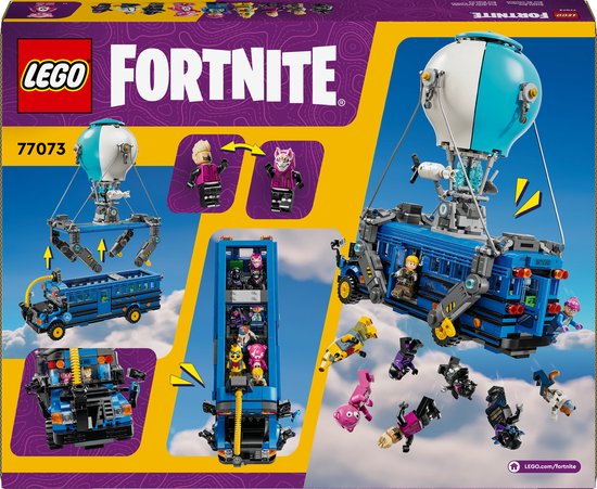 LEGO Fortnite Battle Bus uit de videogame - 77073
