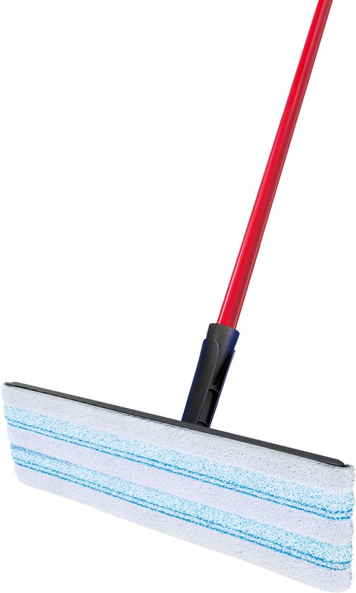 Vileda H2Pro Flatmop Vervanging - 1 per verpakking - Geschikt voor Vileda H2Pro Flat Mop-systeem - Voor harde vloeren