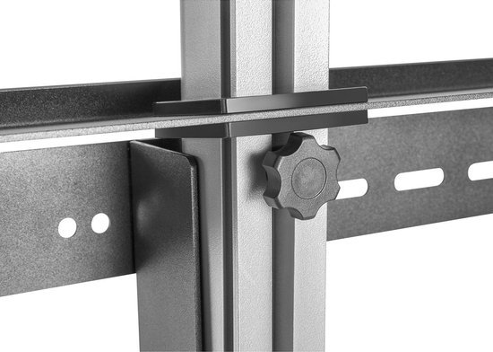 Telescopische tv-houder, plafond en vloer met plank Maclean MC-791N 37 "-70", max. 30 kg
