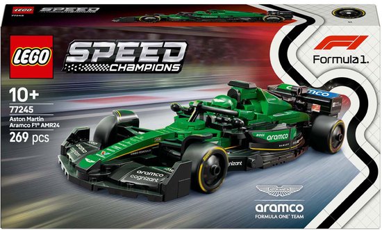 LEGO Speed Champions Aston Martin Aramco F1 AMR24 racewagen Set - 77245
