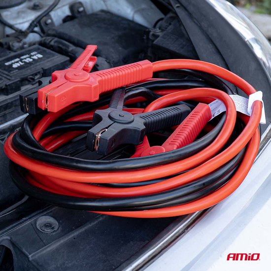Booster Cables 220A 3m TÜV – Professionele Startkabels voor 12V Benzine Voertuigen
