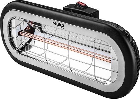Warmtestraler - Terrasverwarmer - Infrarood heater - 2000W