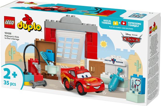 LEGO DUPLO Disney en Pixar Cars McQueens Bezoek aan Docs Garage - 10456