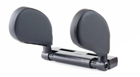 AMiO Verstelbare Auto Hoofdsteun Slaapkussen Neksteun Verstelbaar PVC Lederen Afwerking Universeel
