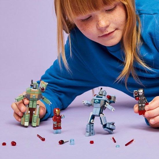 LEGO® ǀ Marvel Iron Man en War Machine vs. Hammer Drones - 76320