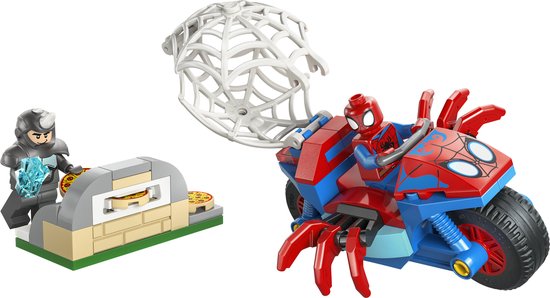 LEGO Marvel Spidey on his Motorcycle vs. Rhino - 11206