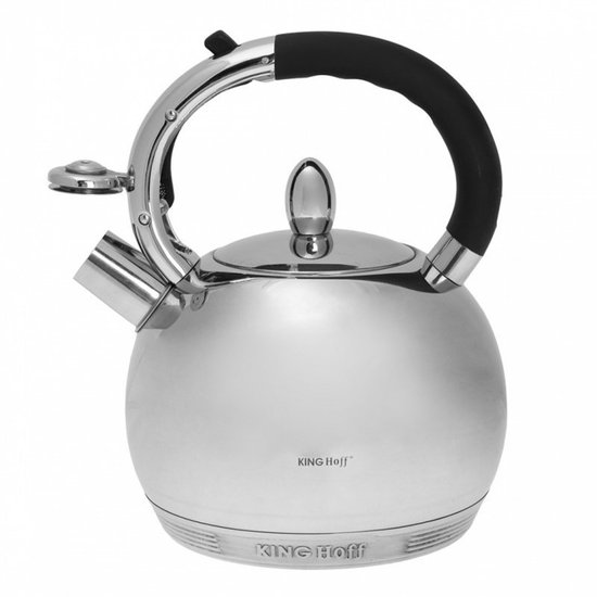 Kinghoff 3777 - Fluitketel - RVS - 3.0 liter