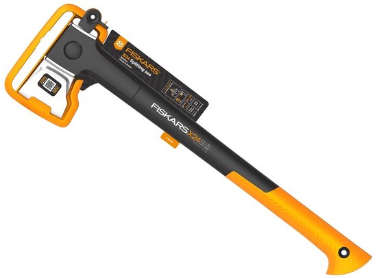 Fiskars Kloofbijl - 24 Inch Bijl - X-series X24 - Veilige niet-afneembare Bijlkop - Kloofbijl