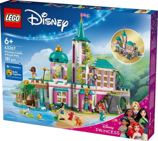 LEGO® Disney Prinsessenkasteel en Koninklijke Huisdieren - 43267