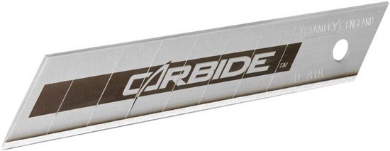 STANLEY Carbide Reserve Afbreekmessen 18mm (10 stuks)