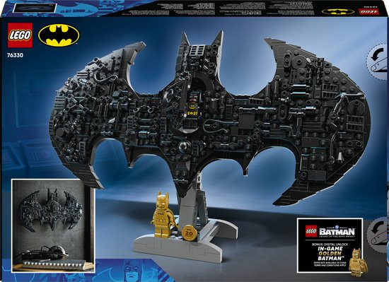 LEGO DC Batman: Batman Logo Bouwpakket voor Kinderen - 76330