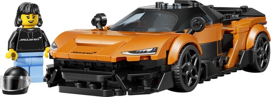 LEGO® Speed Champions McLaren W1 – De Echte Supercar met 1 Minifiguur - Raceauto - 77257