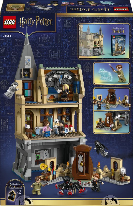 LEGO Harry Potter Kasteel Zweinstein: Ziekenzaal Bouwpakket voor Kinderen met 7 Minifiguren - 76463