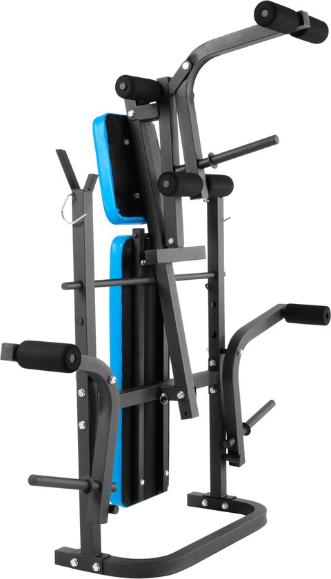 Rebel Active Verstelbare Multifunctionele Halterbank - Trainingsbank - Fitnessbank - Bench Press - Verstelbaar - Inklapbaar