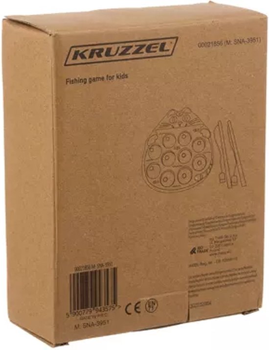 Kruzzel Magnetisch Visspel "Vissen Vangen" - Educatief Speelgoed voor Kinderen
