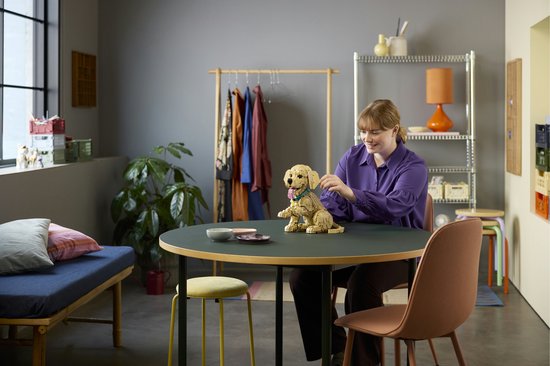 LEGO® Icons Golden Retriever Puppy - Decoratieve Dierenfiguur - Bouwset voor Volwassenen - 11384