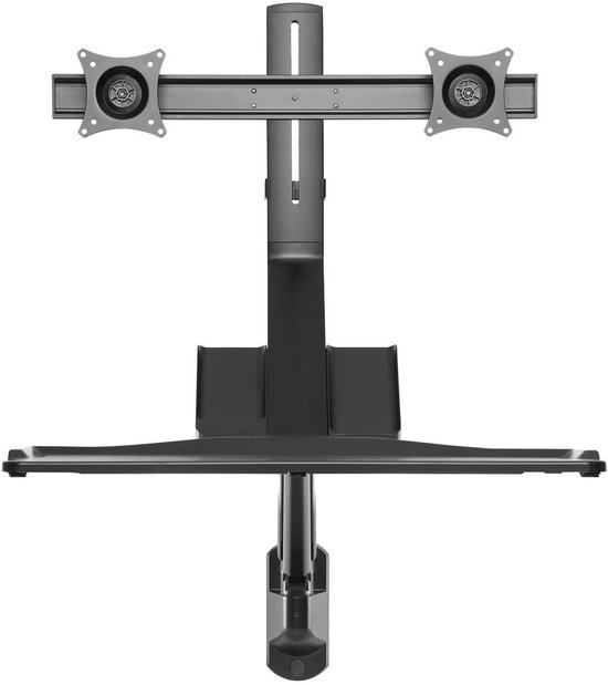 Maclean - Monitorbeugel - 3-in-1 Muurbevestiging en Toetsenbordplank - VESA 17" - 32"
