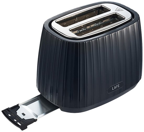 Lafe - Broodrooster - 7-traps toastregeling - max. 1080W - Zwart, Modern