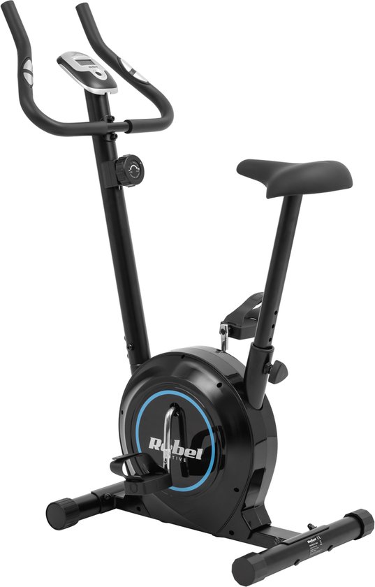 Rebel Active Hometrainer Fiets - Magnetische Hometrainer Cardio - Hartslagsensor - Fitnessapparaat