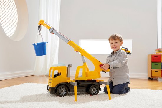 Lena GIGA TRUCKS Kraanwagen - Kraan truck van 1,15 meter - Vanaf 3 jaar