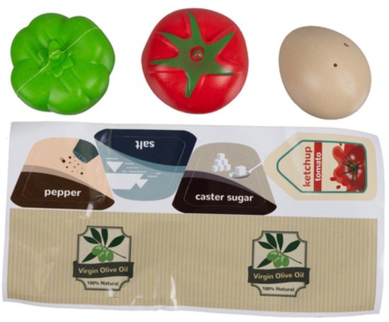 Kruzzel Keukenaccessoireset 32-delig – speelgoed kookset met potten, pannen, bestek en servies voor kinderen