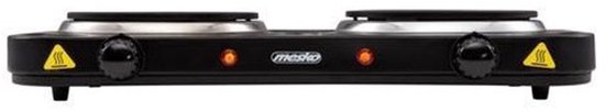 Mesko MS 6509 - Elektrische dubbele kookplaat - 2000 Watt