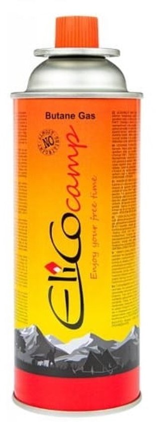 Alpen Camping Butaangasfles 400ml Gaspatroon Gasbus – Betrouwbaar kookgas voor onderweg en noodpakket