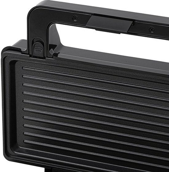 Tosti apparaat Adler AD 3073 Zwart Zilverkleurig