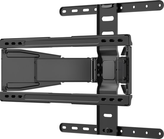 Krüger & Matz Ultra Slim Universele Verstelbare Televisie Beugel Voor LED LCD TV Van 37 Tot 75 Inch - Max 50 Kg - verticale en horizontale aanpassing - muurbeugel - slank ontwerp