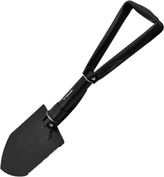 Trizand Opvouwbare Schop - 3-in-1 Gereedschap met Houweel, Schop en Zaag