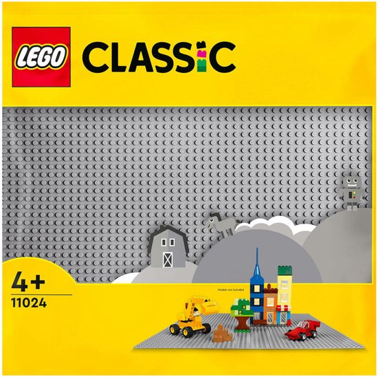 LEGO Classic Grijze Bouwplaat - 11024