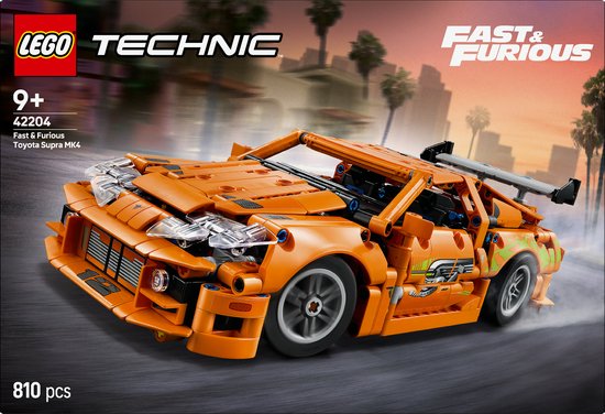 LEGO® Technic Fast and Furious Toyota Supra MK4 set - 42204
