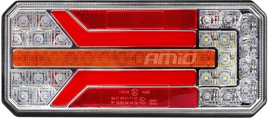 Combinatie LED-achterlicht AMiO RCL-01-LR dynamisch, links