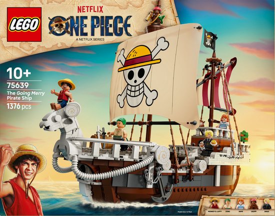 LEGO® ONE PIECE Het Piratenschip Going Merry Bouwset - 75639