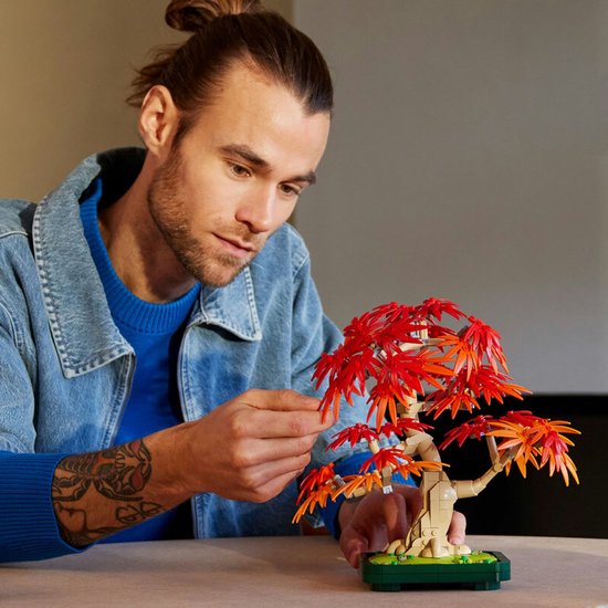 LEGO Botanicals Japanse Esdoorn Bonsaiboompje - 10348