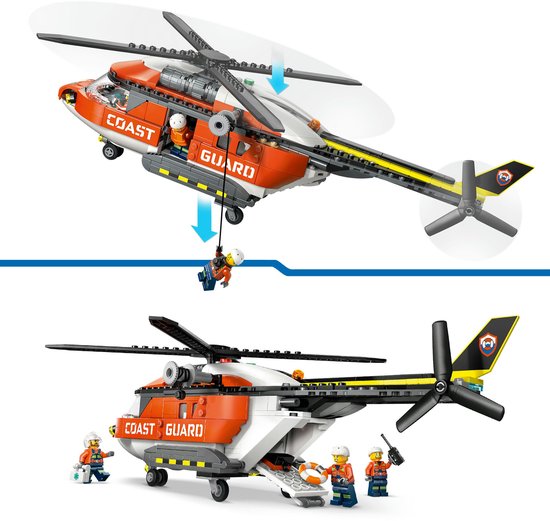 LEGO City Exploration - Kustwacht Helikopter - 60503