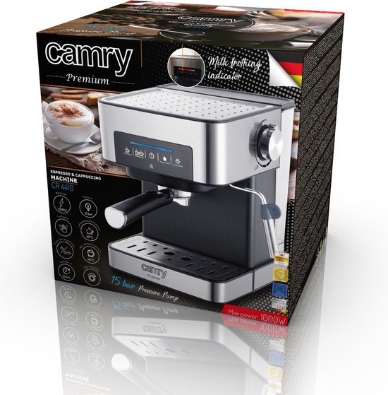 Camry CR 4410 - Koffiezetapparaat - Espressomachine - 1.6 liter