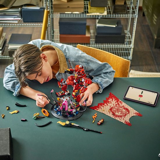 LEGO NINJAGO De Vuurriddermecha Bouwpakket voor Kinderen - 71846