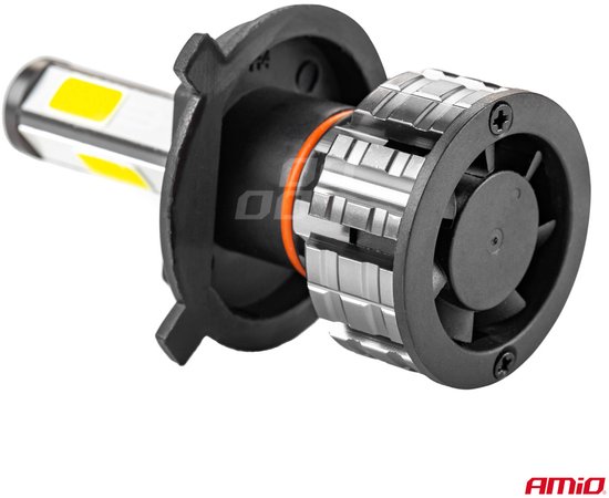 AMiO LED Koplampen COBserie H4 Dimlichten Wit