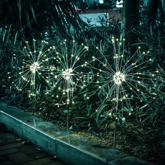 Gardlov Led Tuinlampen set - Zonne-energie - Waterdicht - met Sensor