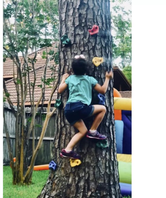 Kruzzel Klimstenen set voor Kinderen – 10 Grepen + 2 Handvatten