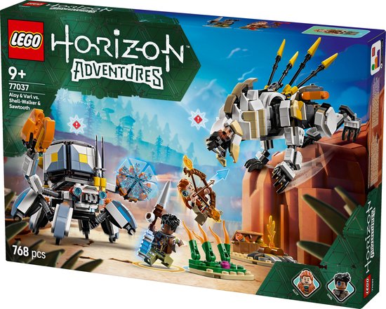 LEGO® Horizon Adventures™ Aloy en Varl vs. Shell-Walker en Sawtooth - 77037