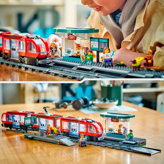 LEGO City Stadstram en station - 60423