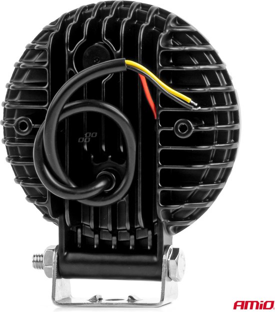 AMiO AWL69 LED Werkverlichting 54W 6500K 10000lm 9-36V - IP67 SPOT Verlichting Rond