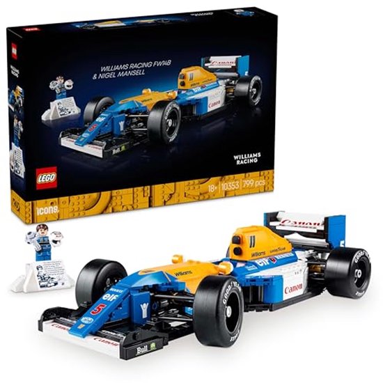 LEGO Icons Williams Racing FW14B en Nigel Mansell Formule 1 Auto - 10353
