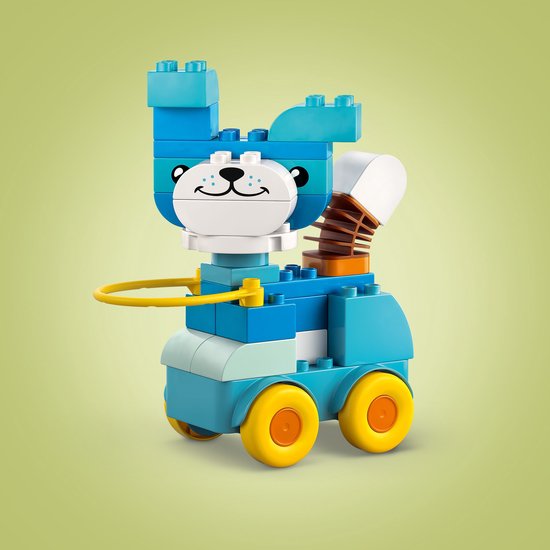 LEGO DUPLO 3-in-1 Dieren op Wielen Peuterspeelgoed - 10448