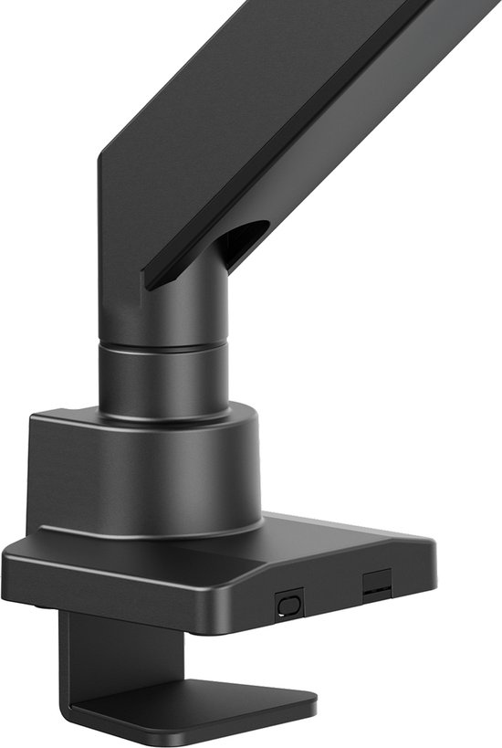 Maclean MC-968 - Monitorbeugel - Monitorhouder - Dubbele arm - Met gasveer - 17-57 inch - Tot 27kg - Zwart