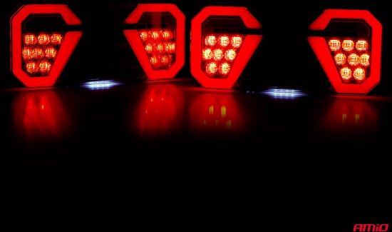 Combinatie LED-achterlicht AMiO RCL-04-R dynamisch, rechts