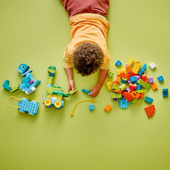 LEGO® DUPLO® Stad 3-in-1 Dinosaurussen op Wielen - 10451