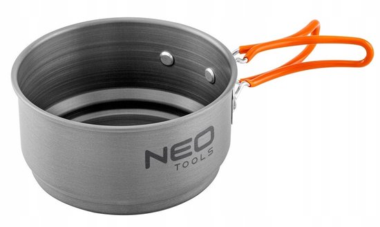 NEO Kampeerpan 2-in-1 met Radiator - Lichtgewicht Aluminium